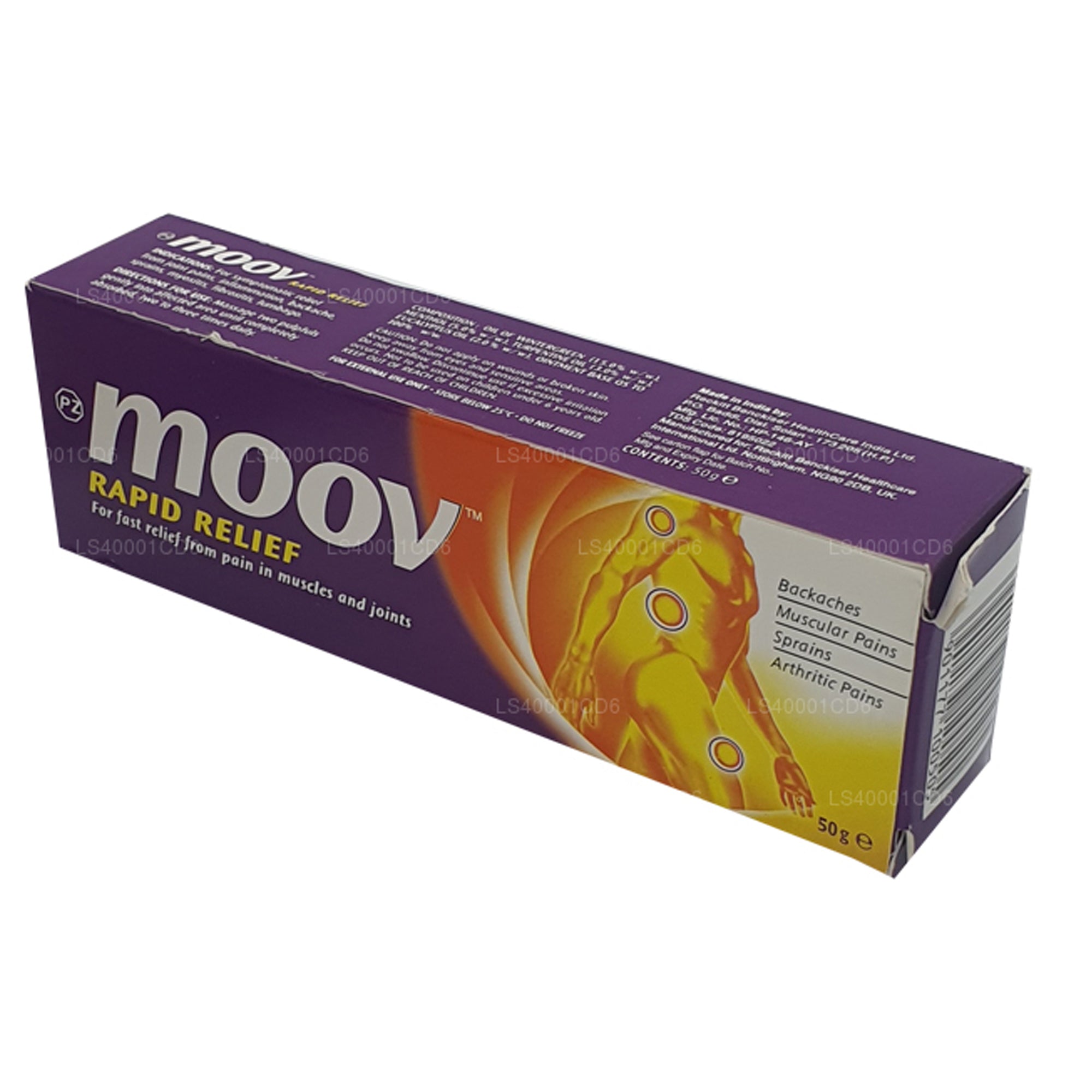 Moov Rapid Relief at Rs 3654/carton, Moov Cream in Mumbai