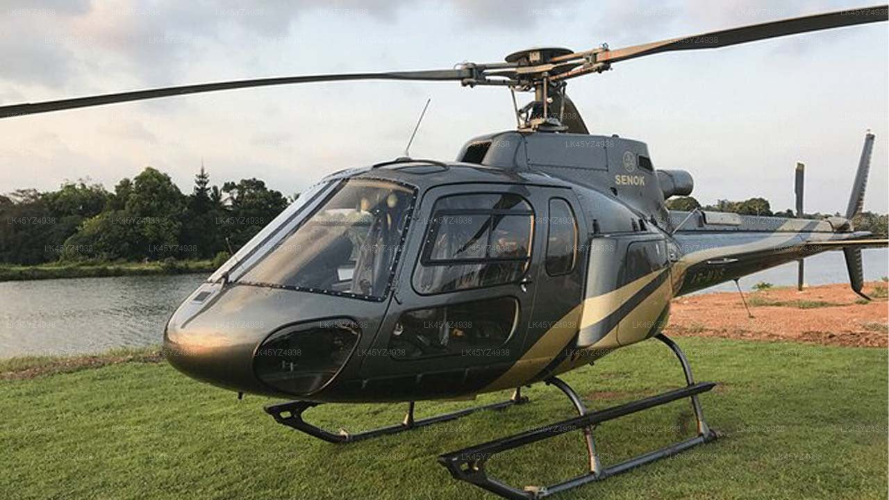 Helicopter Transfer between Colombo Airport (CMB) and Anuradhapura City