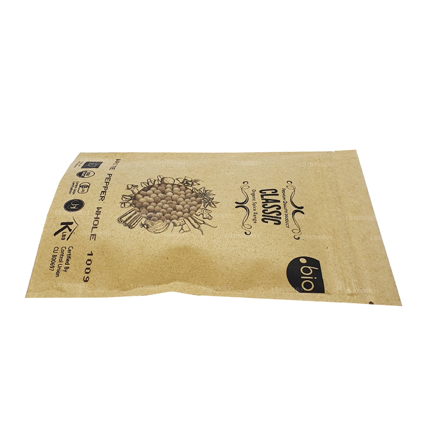 Lakpura Organic White Pepper Whole