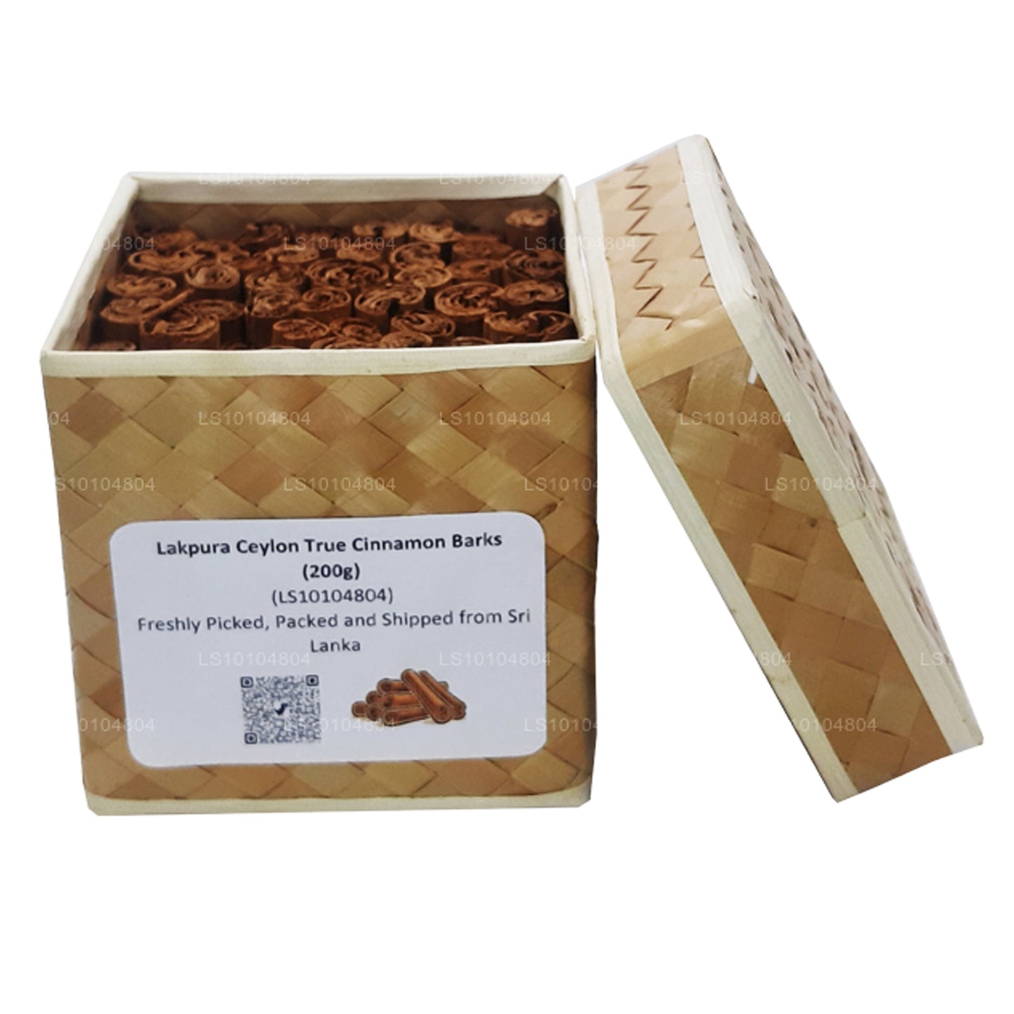 Lakpura Organic Ceylon True Cinnamon Barks Box