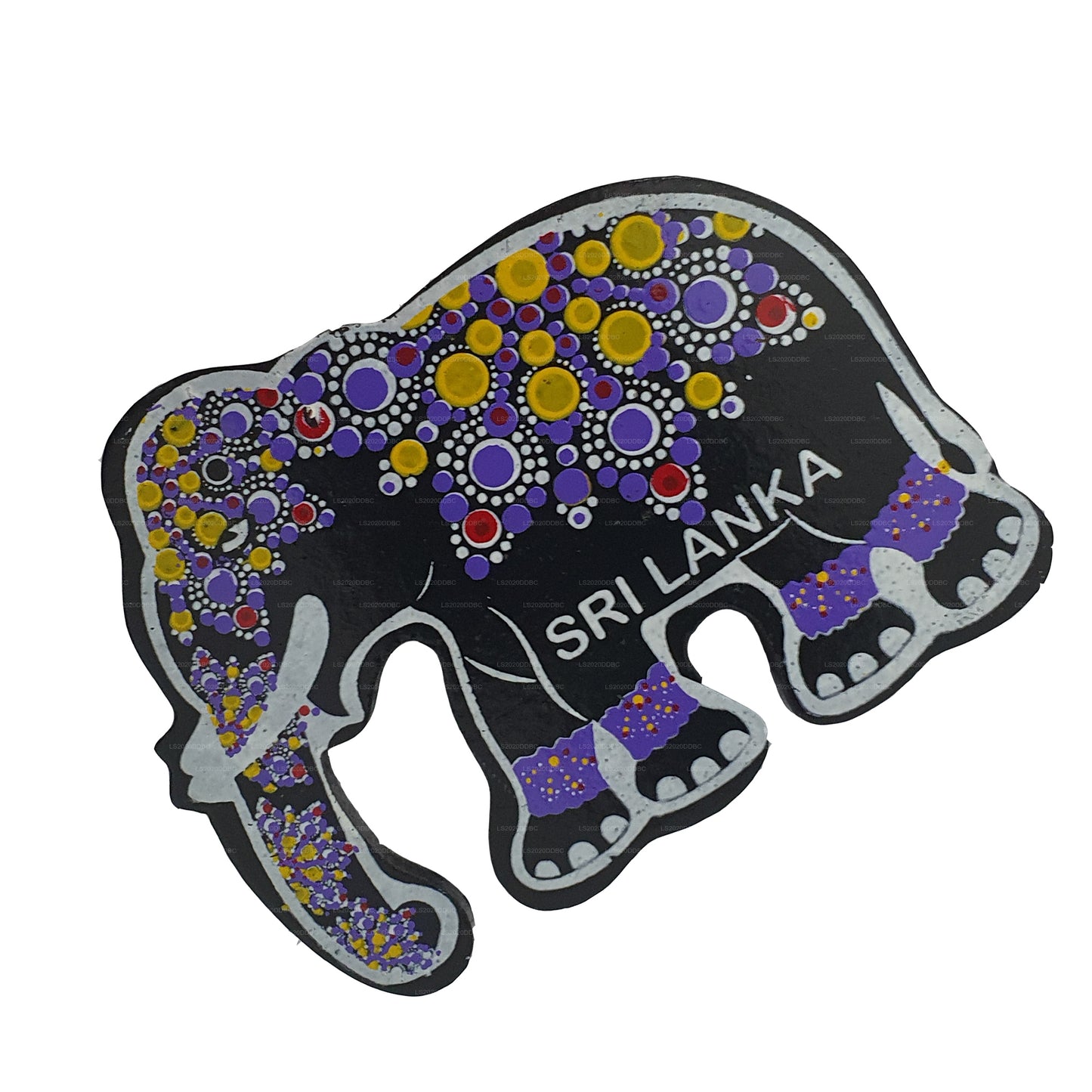 Sri Lanka Traditional Kandy Elephant Fridge Magnet