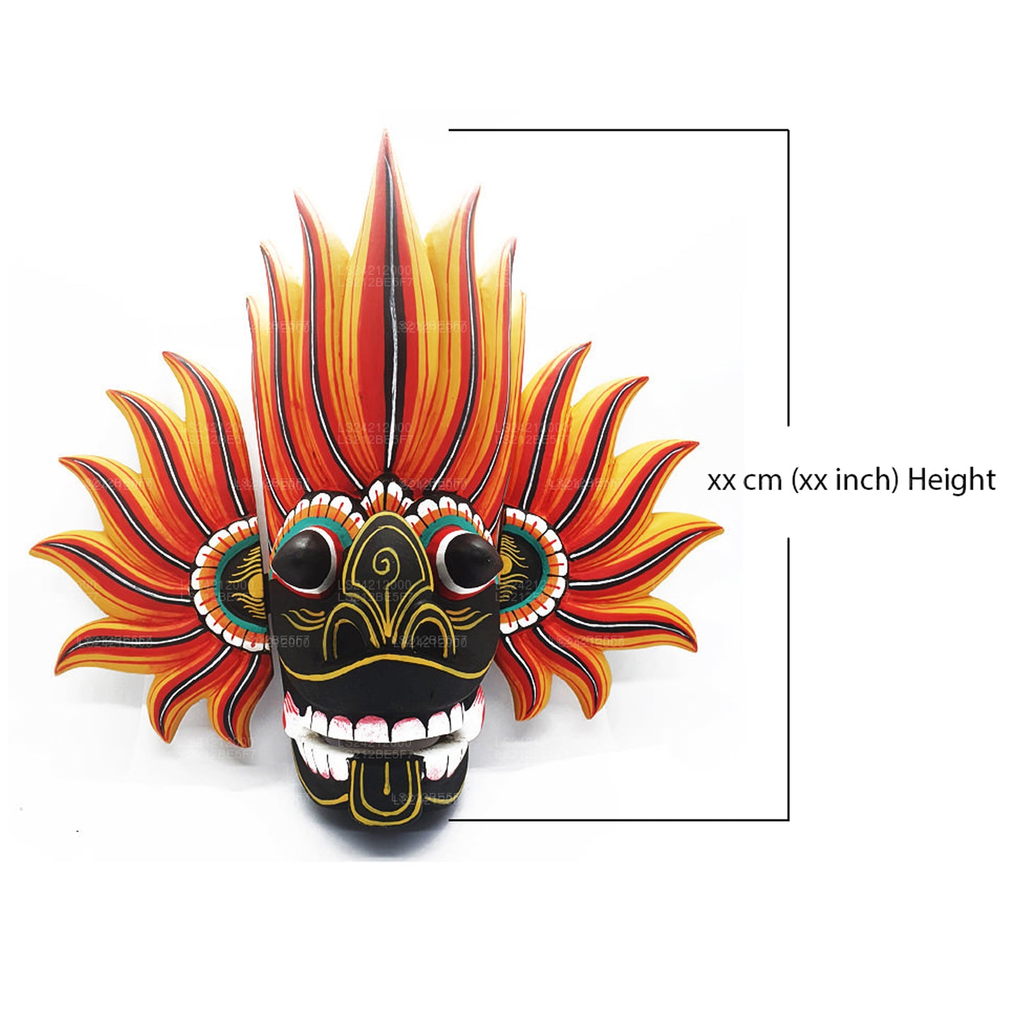 Ginidal Raksha Mask (Premium) Design A