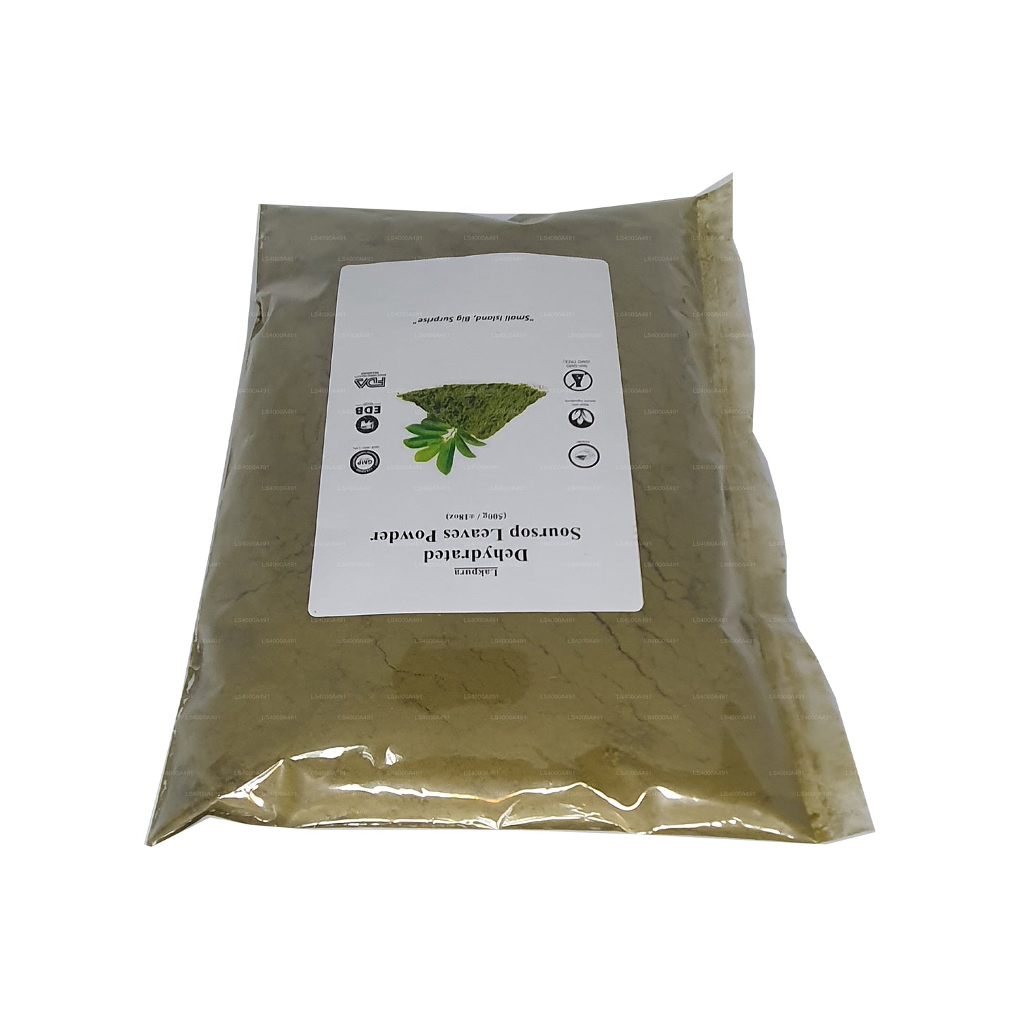 Lakpura Wildcrafted Soursop (Guanabana, Graviola, Guyabano) Dehydrated Leaves Powder