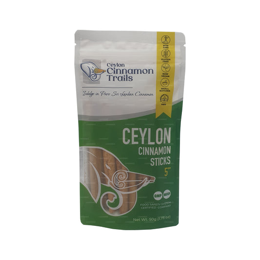 Ceylon Cinnamon Trails Cinnamon Sticks (50g)