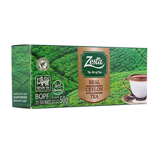Zesta Real Ceylon Tea (50g) 25 Tea Bags