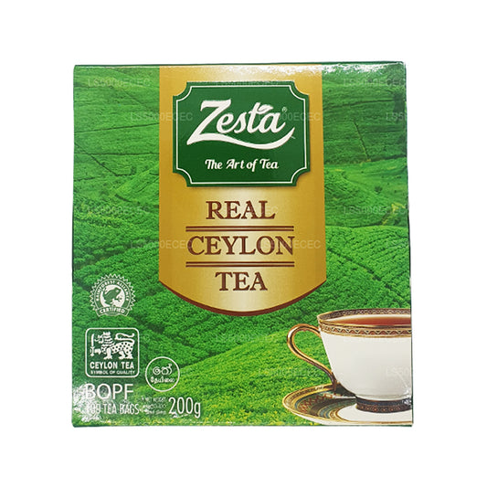 Zesta Real Ceylon Tea (200g) 100 Tea Bags