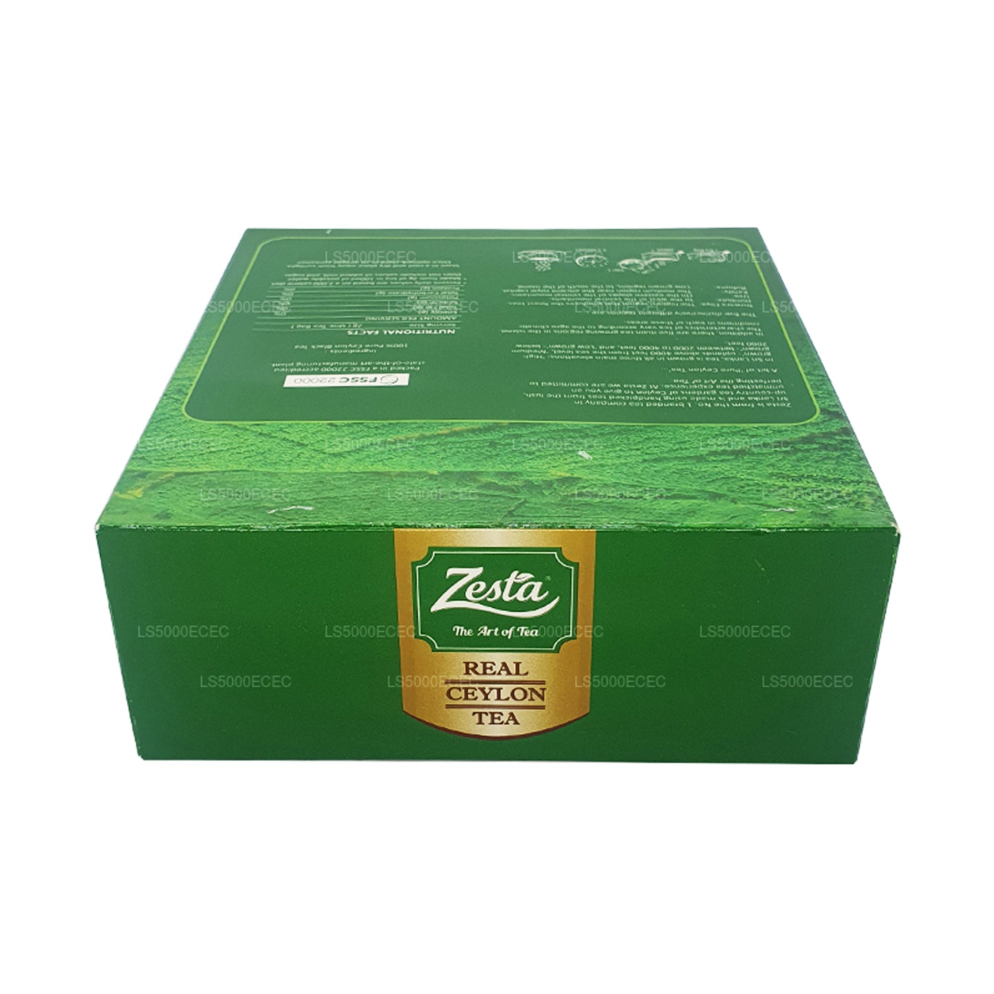 Zesta Real Ceylon Tea (200g) 100 Tea Bags