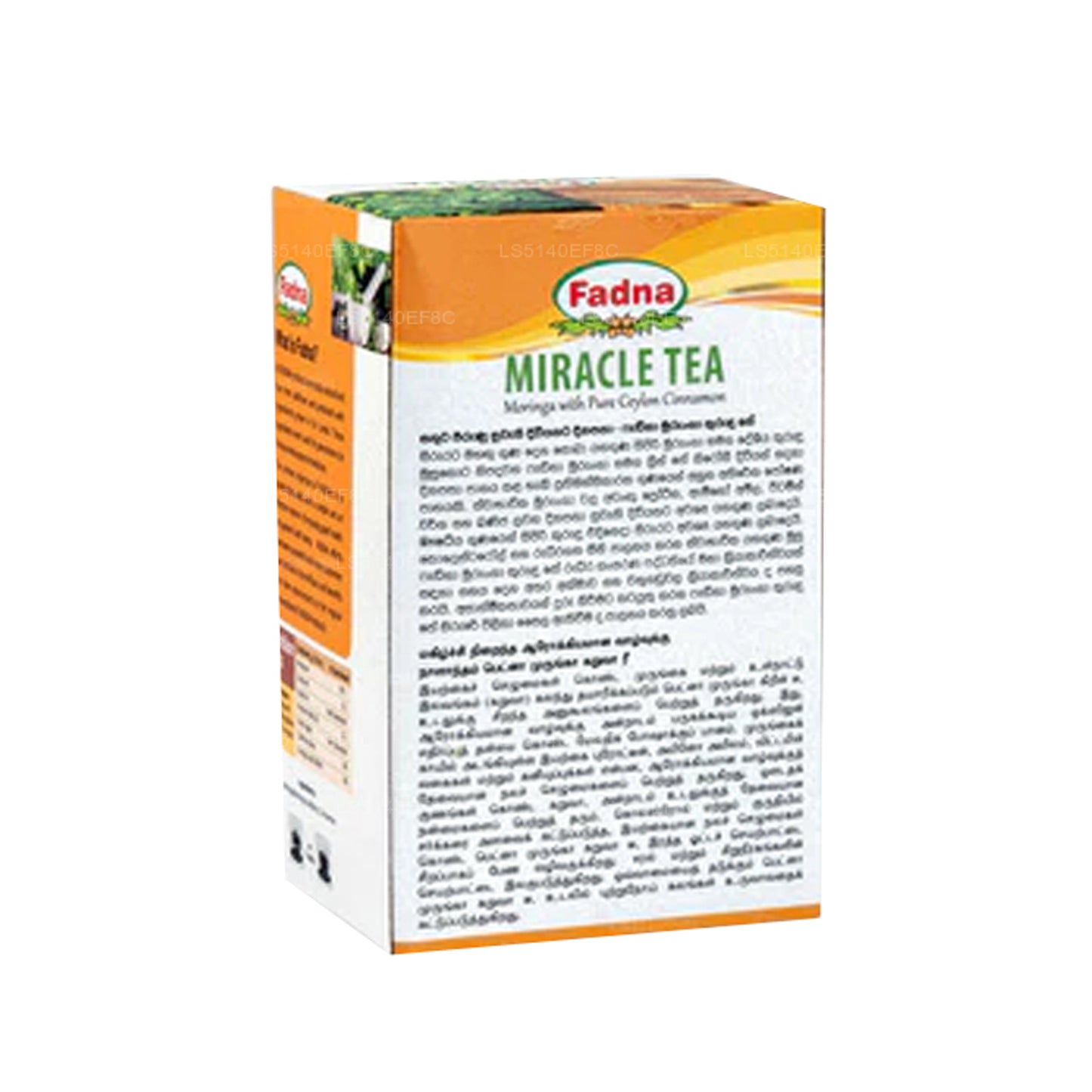 Fadna Moringa with Cinnamon (40g) 20 Tea Bags