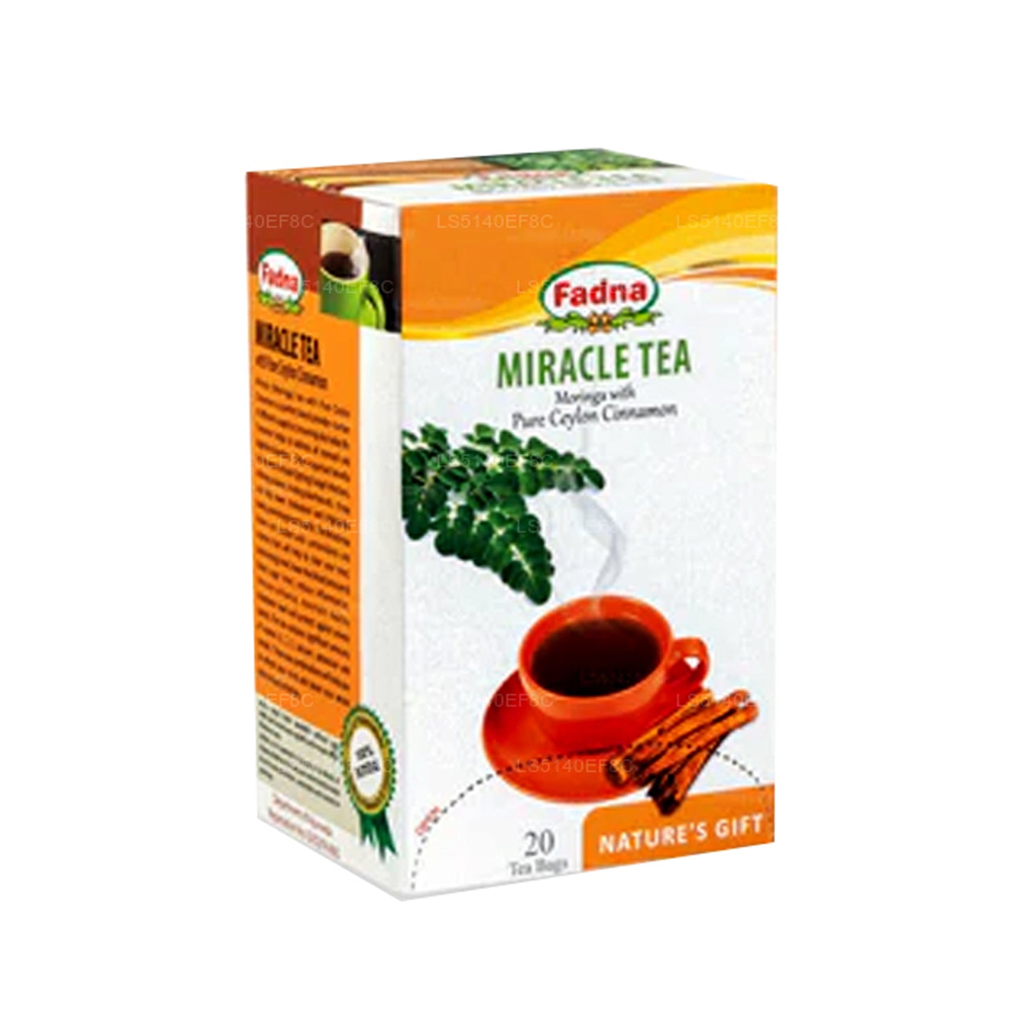 Fadna Moringa with Cinnamon (40g) 20 Tea Bags