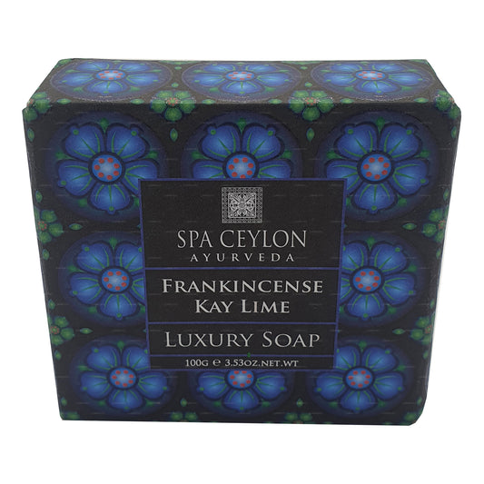 Spa Ceylon Frankincense Kaffir Lime Luxury Soap (100g)