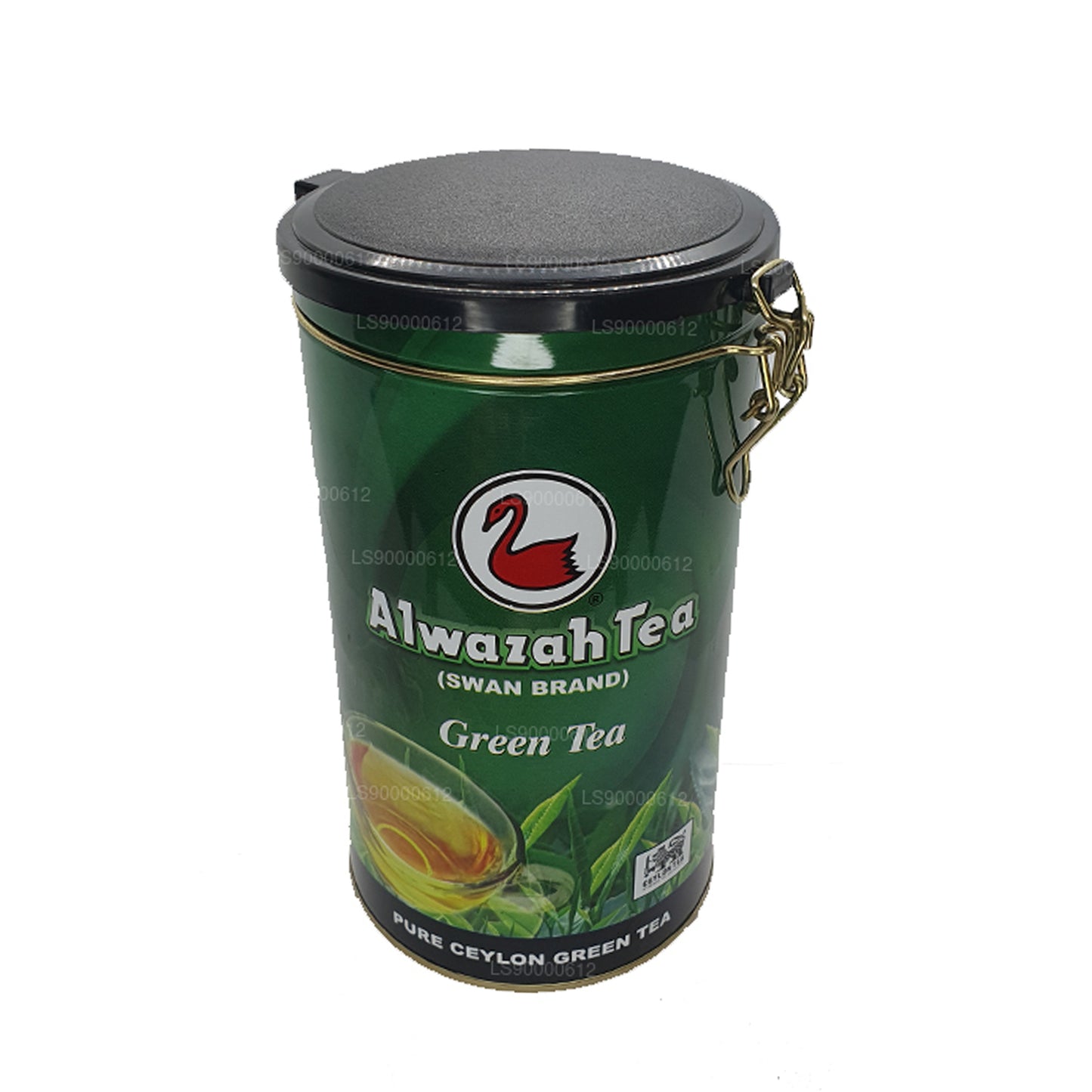 Alwazah Pure Ceylon Green Tea Tin (300g)