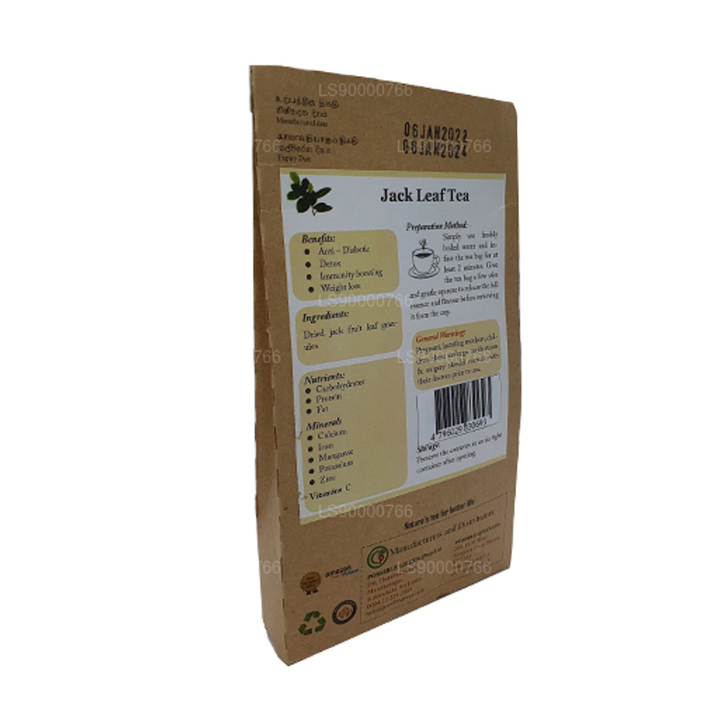 Lifetone Jackfruit Leaf Tea (40g)