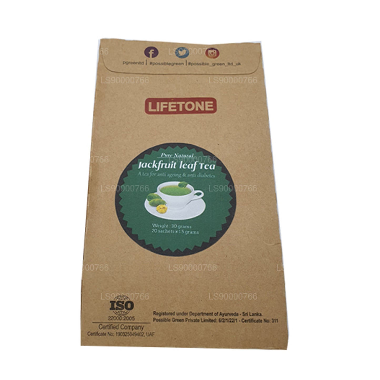 Lifetone Jackfruit Leaf Tea (40g)