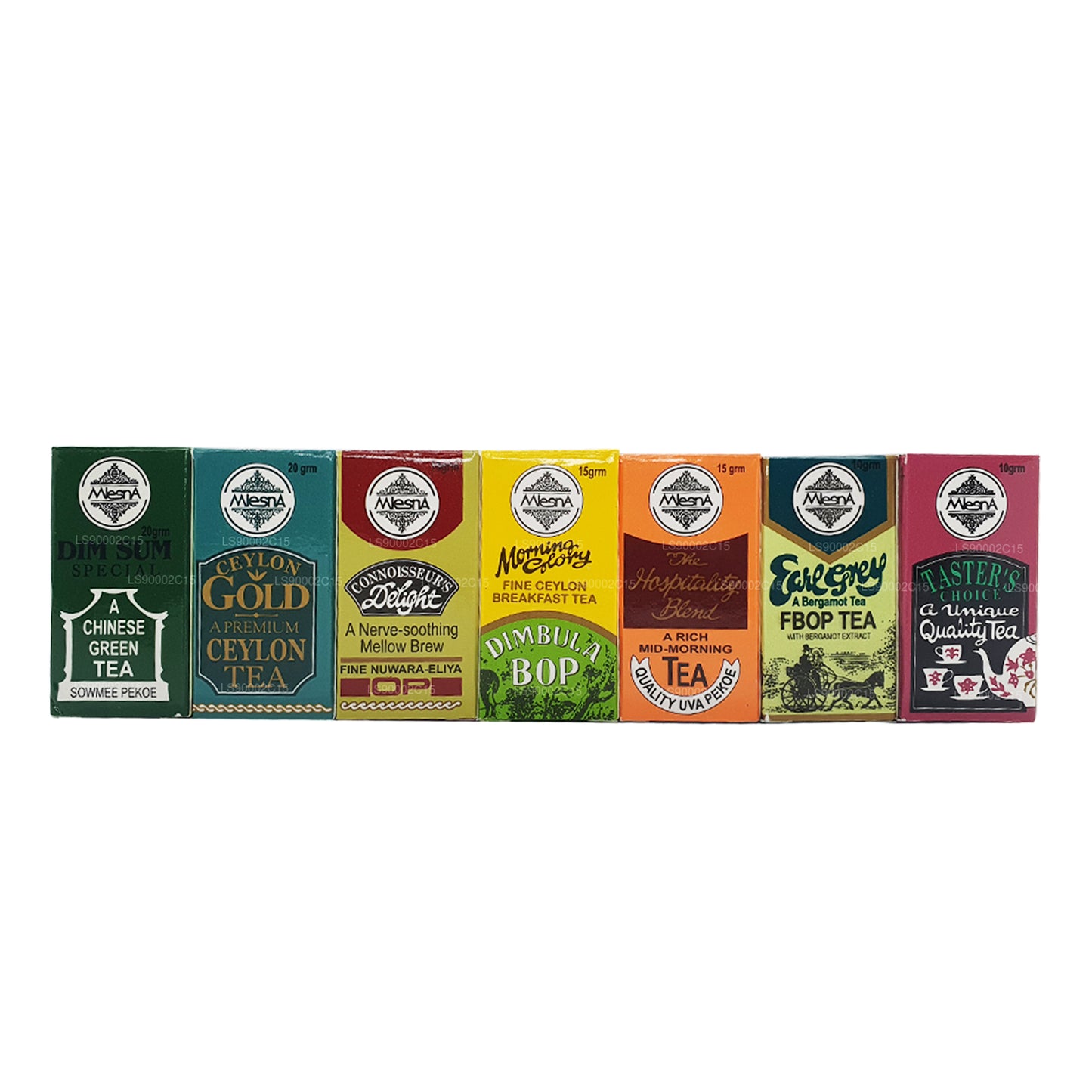 Mlesna 7 Assorted Tea Carton (100g)