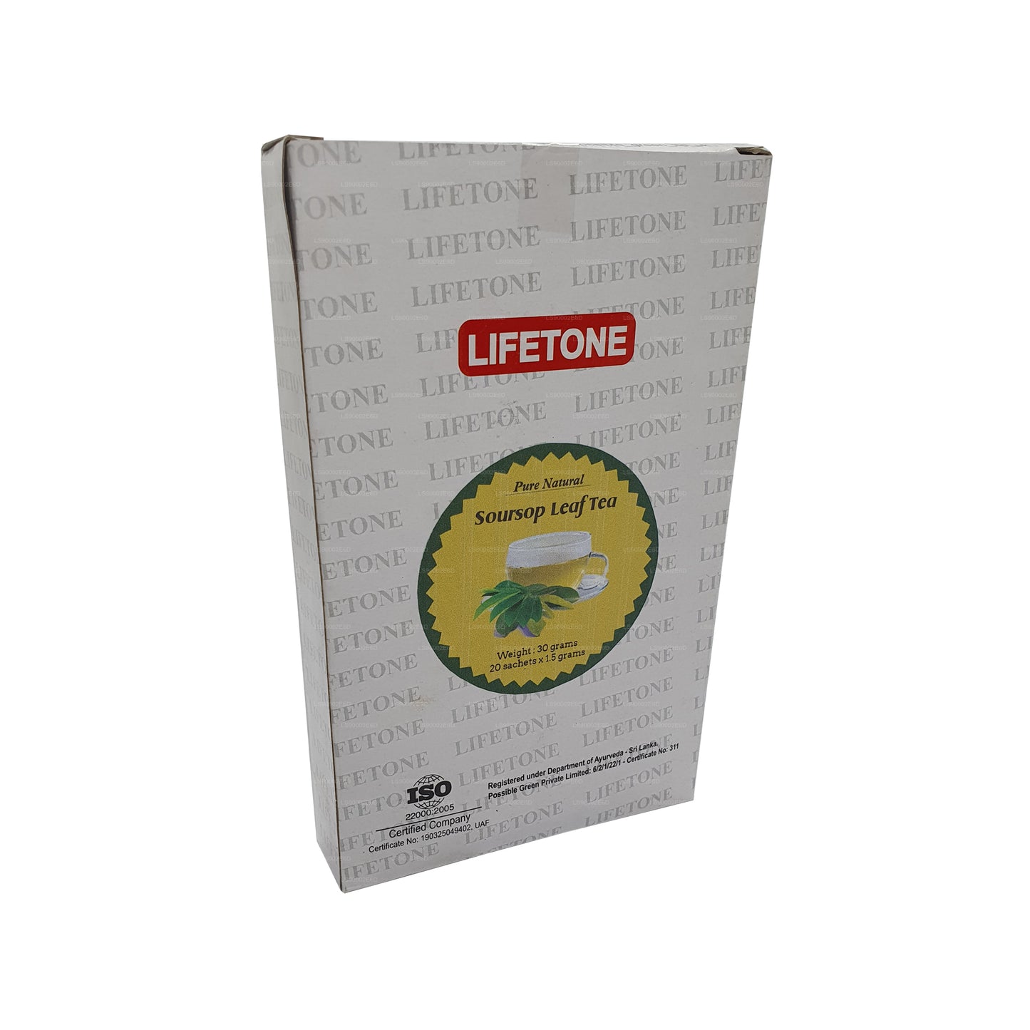 Lifetone Soursop Leaf Tea (30g) 20 Tea Bags