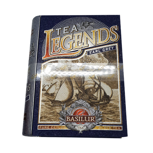 Basilur Tea Book "Tea Legends - Earl Grey" (100g) Caddy
