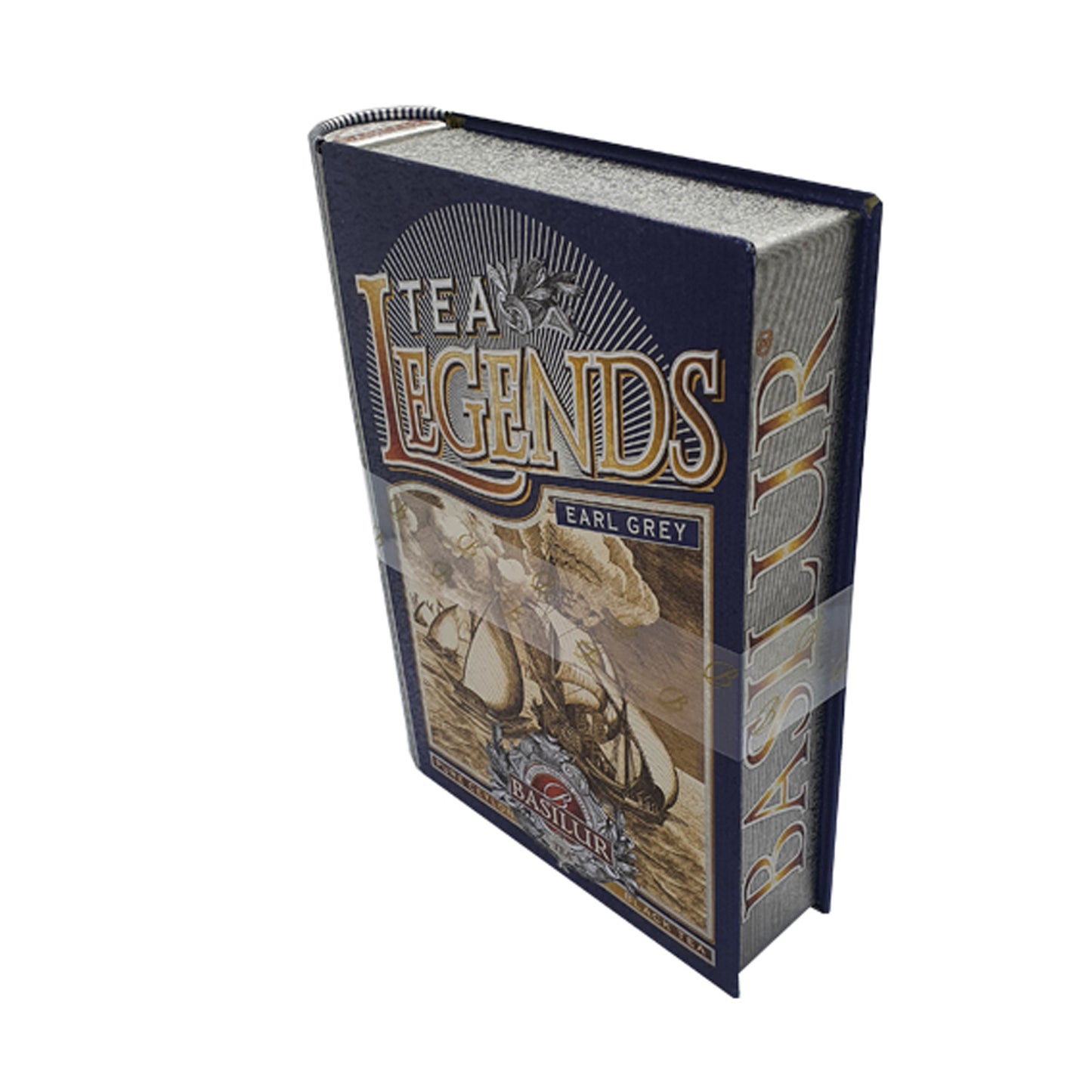 Basilur Tea Book "Tea Legends - Earl Grey" (100g) Caddy