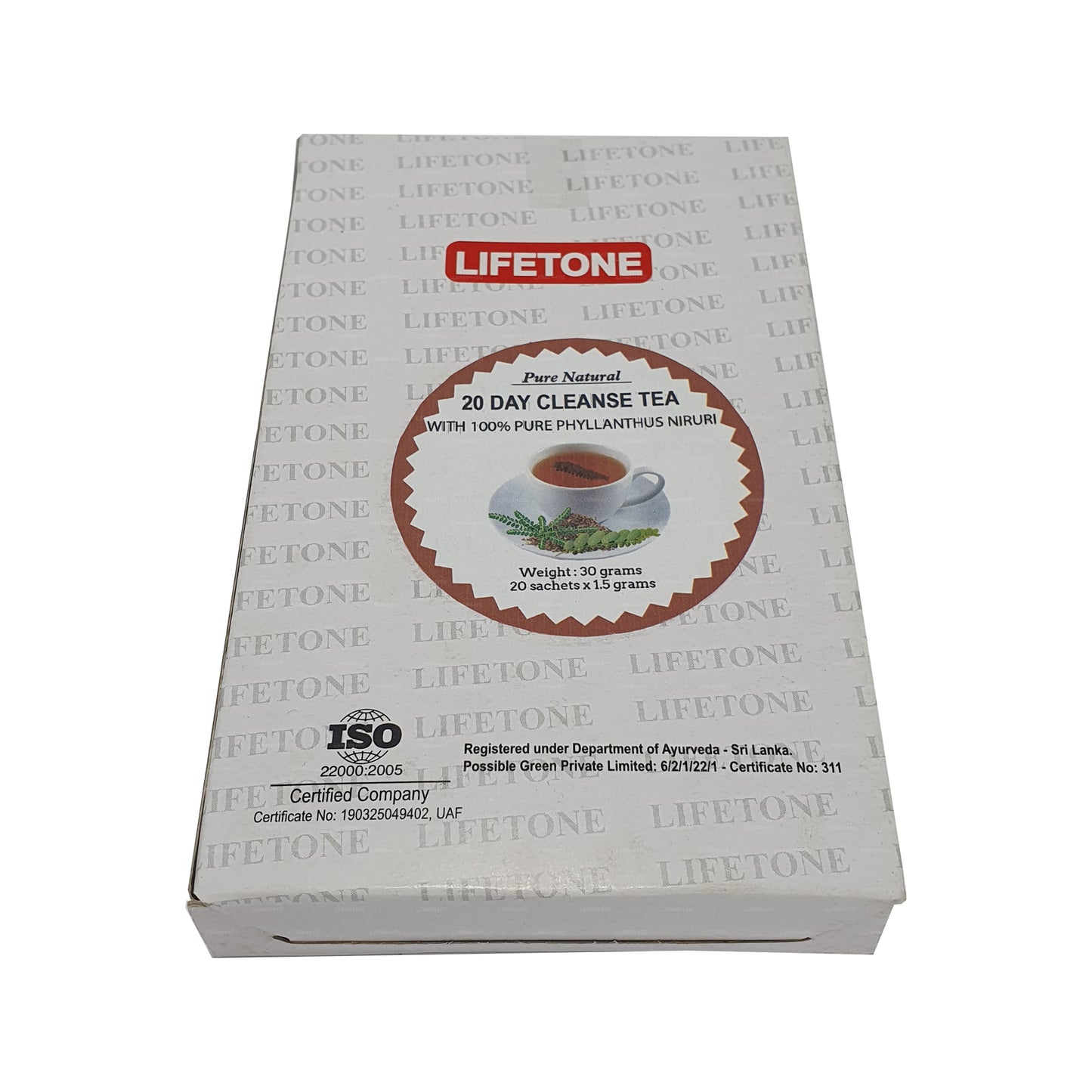 Lifetone Phylanthus Niruri Tea (30g) 20 Tea Bags