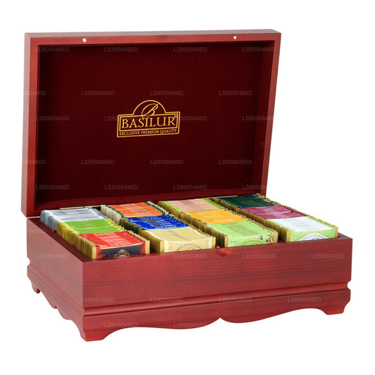 Basilur Executive Gifts Assorted 120 Tea Bag Wooden Presenter (235g)
