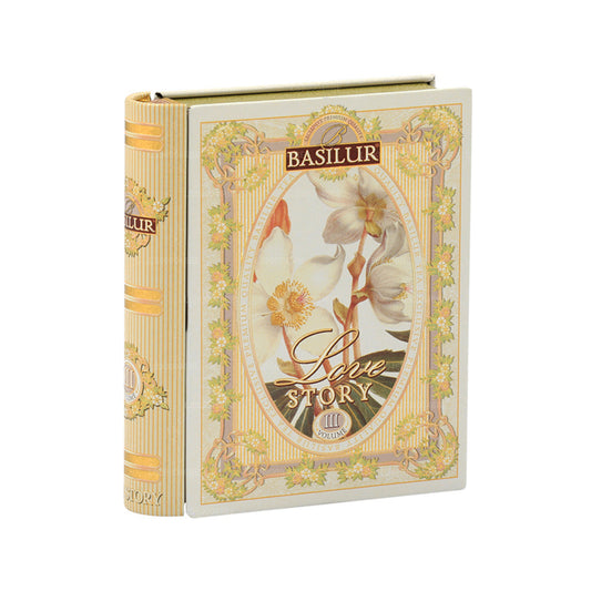 Basilur "Miniature Tea Book - Love Story Volume III" (10g) Caddy