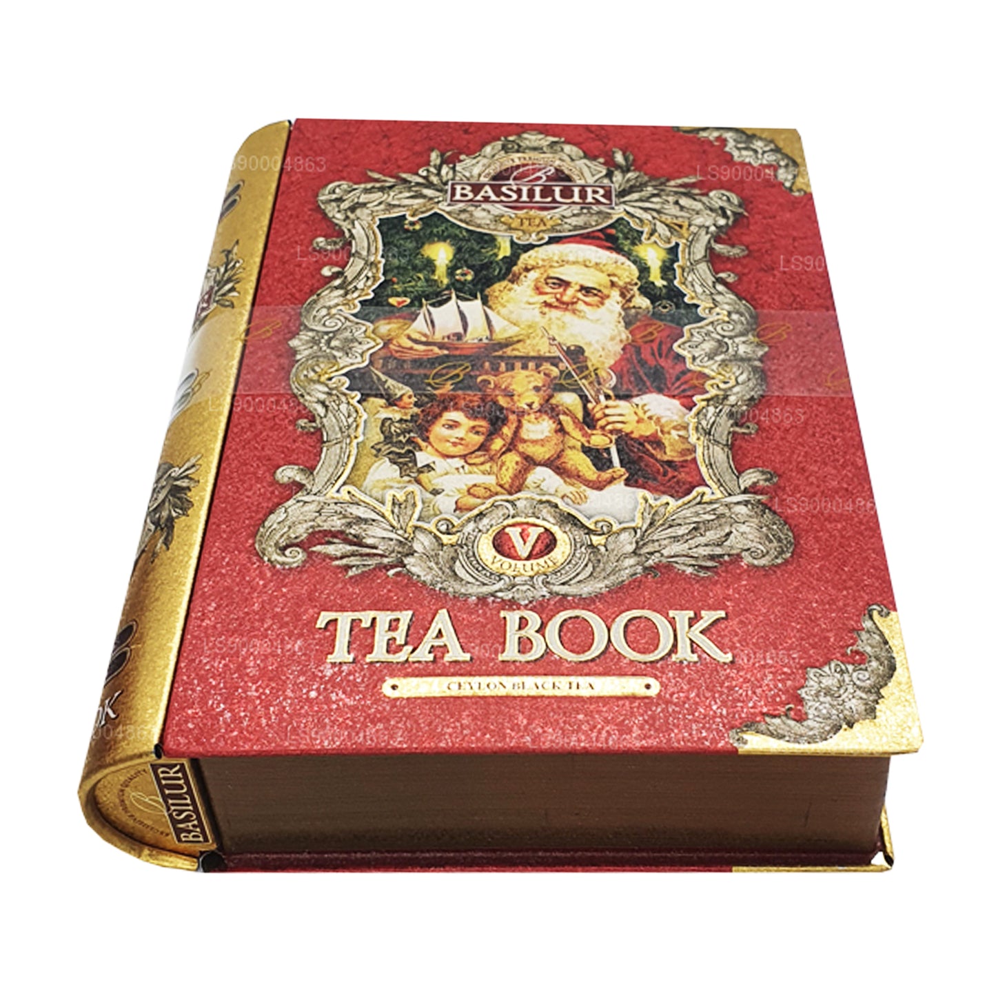 Basilur Festival "Tea Book Volume V - Red" (100g) Caddy