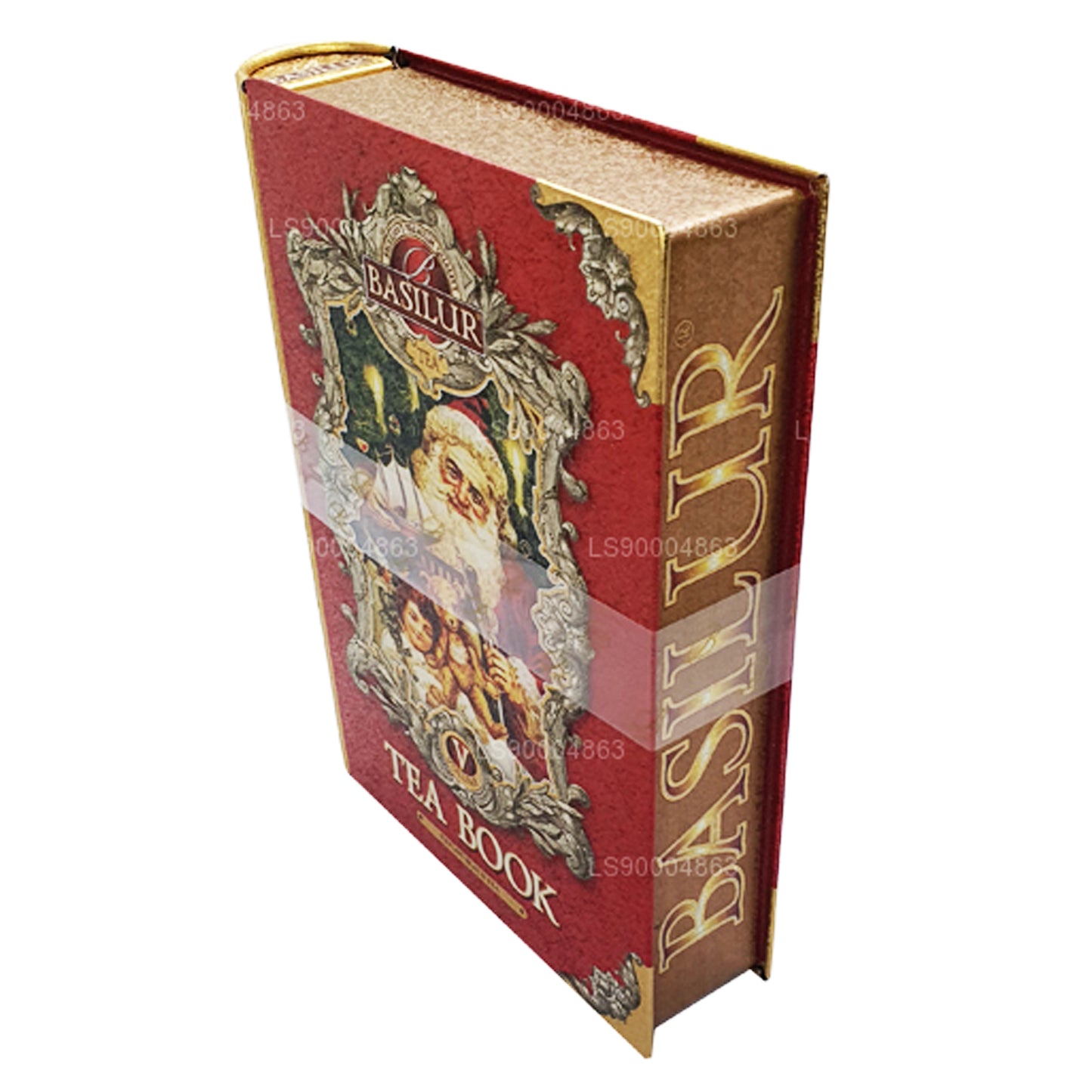Basilur Festival "Tea Book Volume V - Red" (100g) Caddy