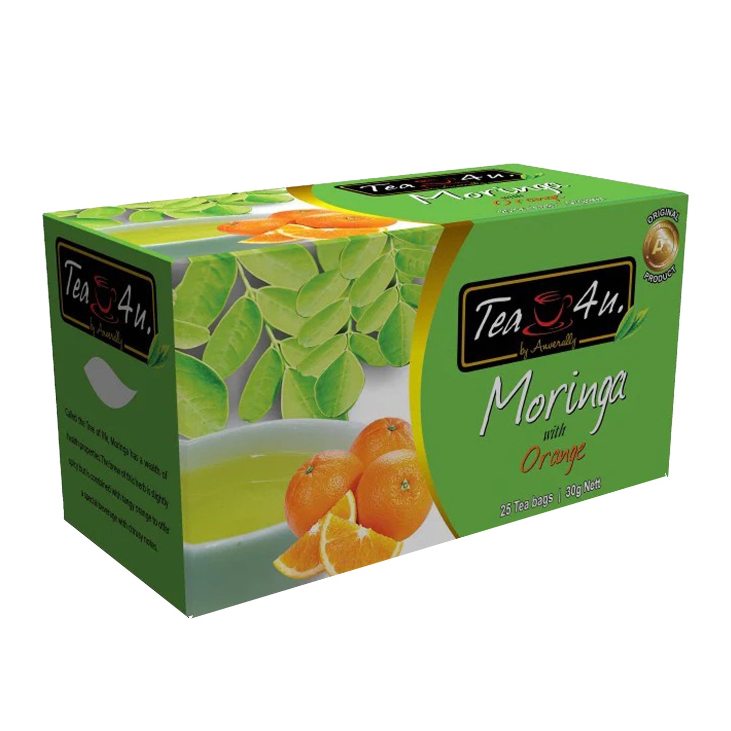 Tea4U Moringa with Orange (30g) 25 Tea Bags