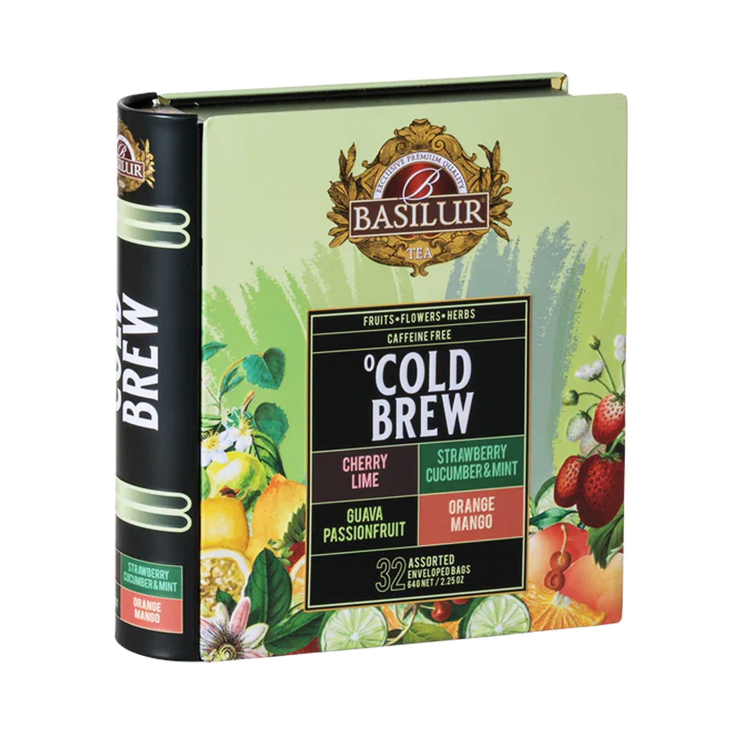 Basilur Cold Brew Assorted Tea Book (60g) 32 Tea Bags