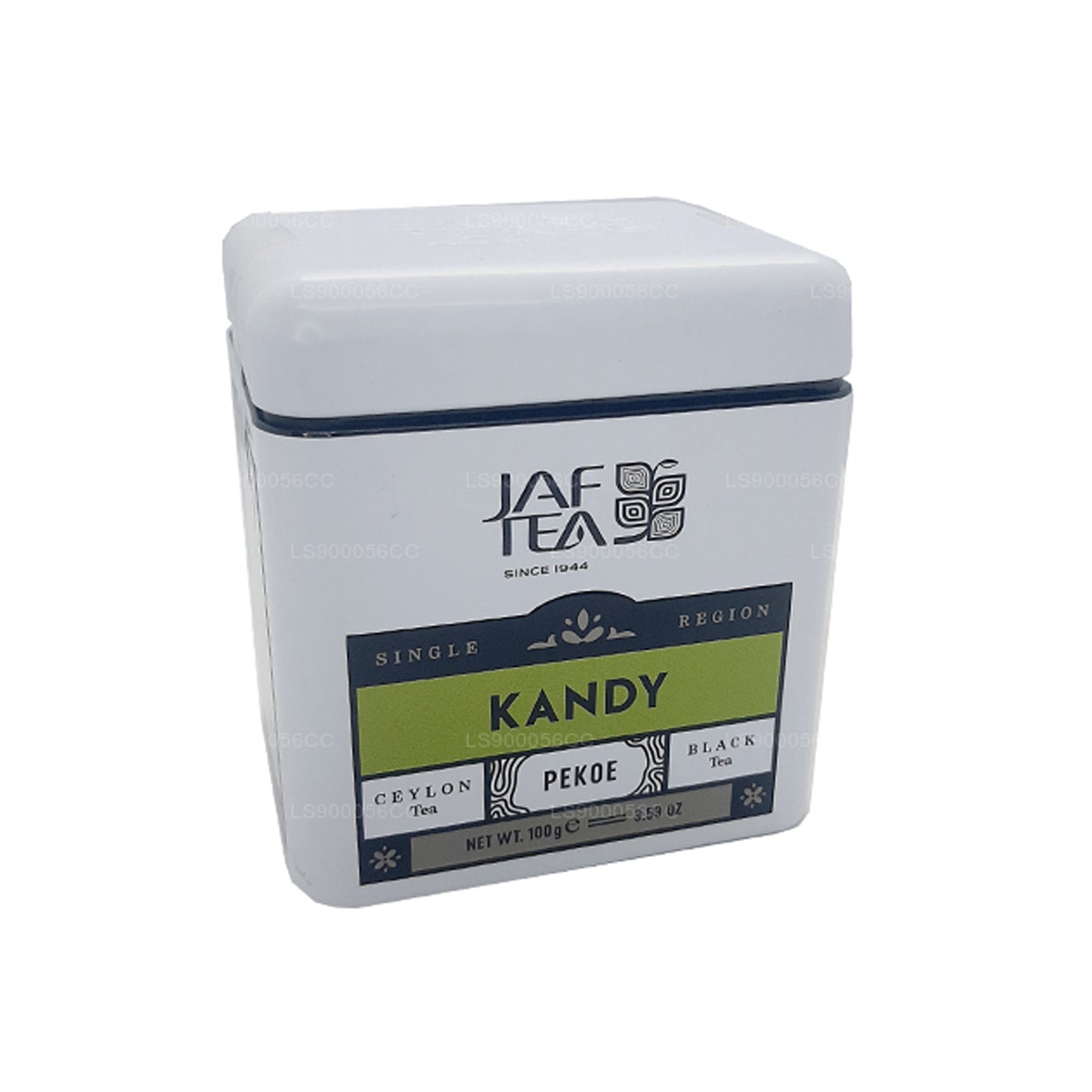 Jaf Tea Single Region Collection Kandy PEKOE Caddy (100g)