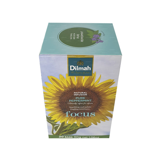 Dilmah Natural Infusion Pure Peppermint (30g) 20 Tea Bags