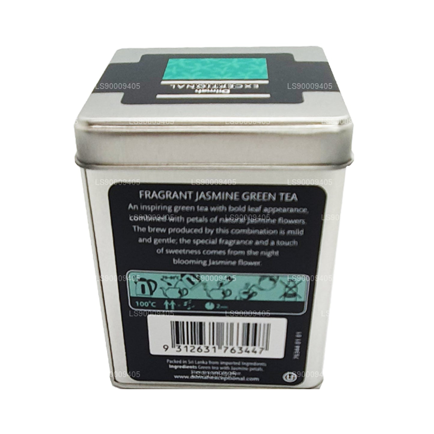 Dilmah Exceptional Fragrant Jasmine Green Leaf Tea (100g)