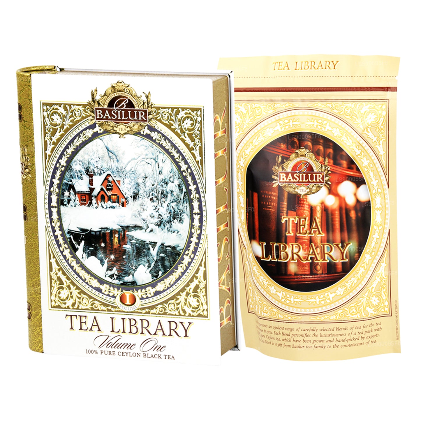 Basilur Tea Book "Tea Library Volume One" (100g) Caddy
