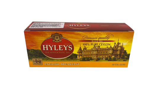 Hyleys Black English Breakfast Tea (37.5g) 25 Tea Bags