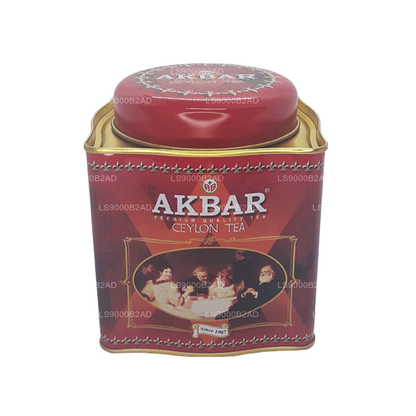 Akbar Classic Ceylon Tea Leaf Tea (250g) Tin