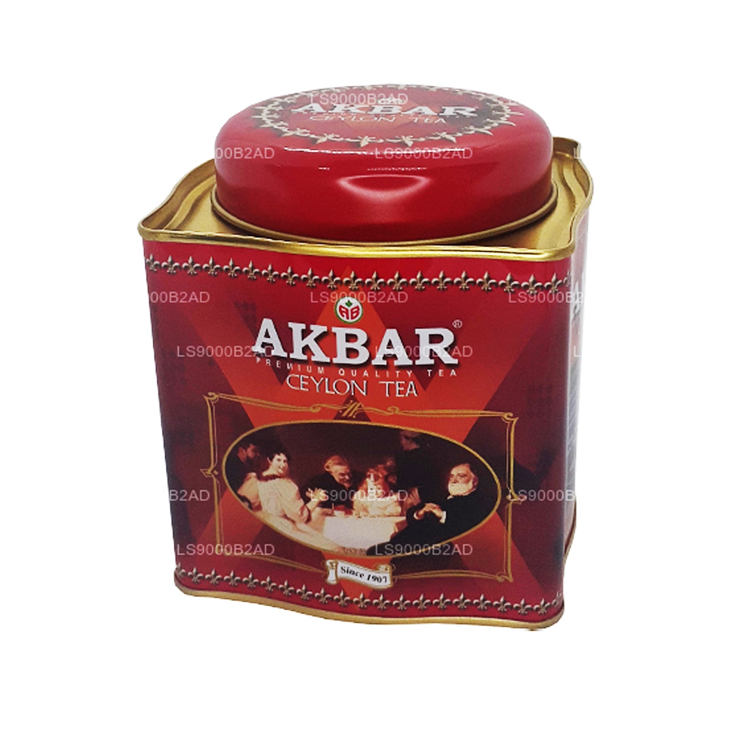 Akbar Classic Ceylon Tea Leaf Tea (250g) Tin