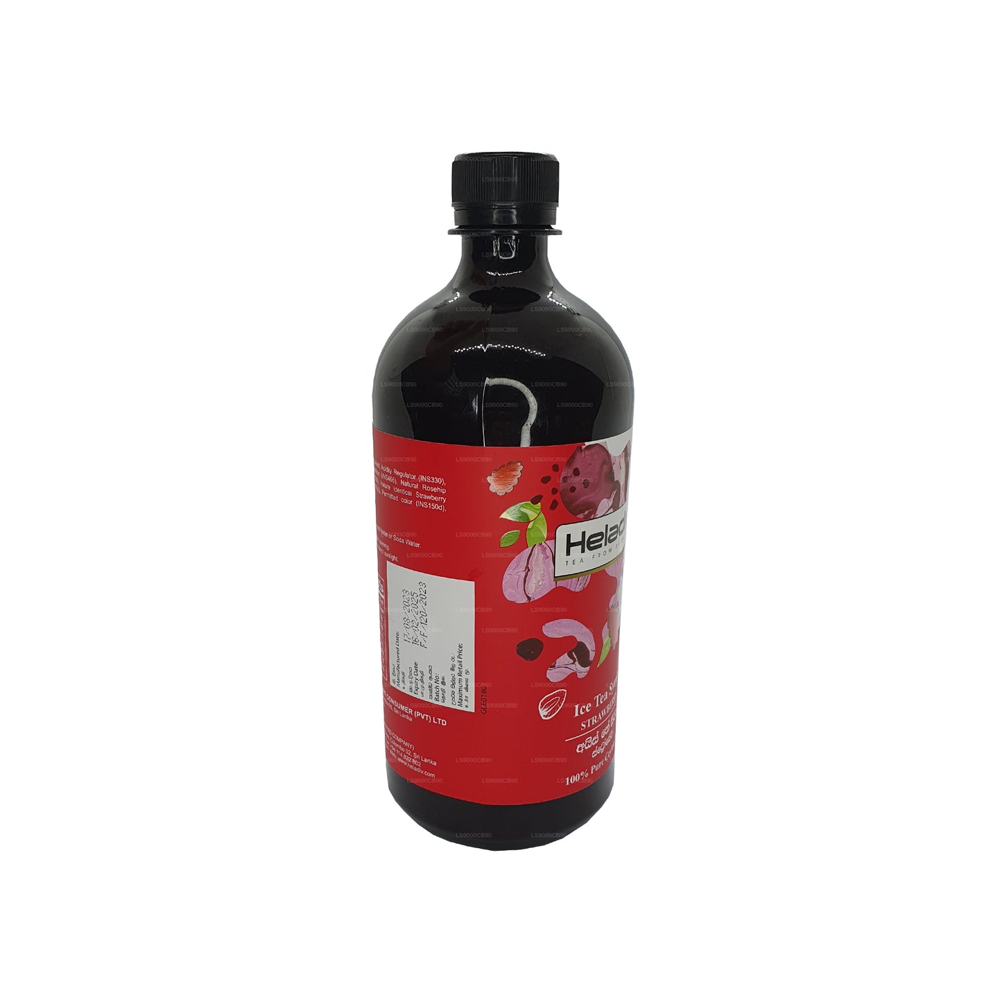 Heladiv Strawberry Ice Tea Syrup (750ml)
