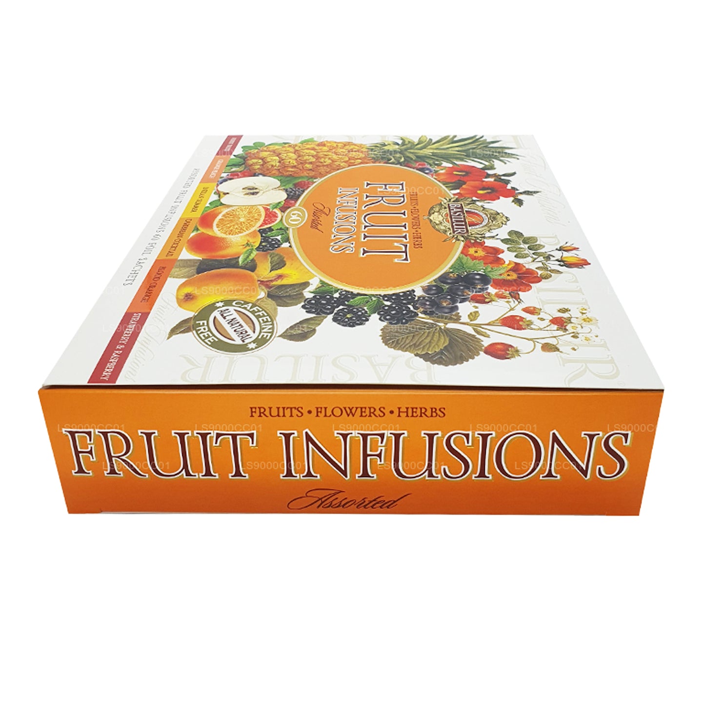 Basilur Fruit Infusions Assorted Tea (100g) 60 Tea Bags