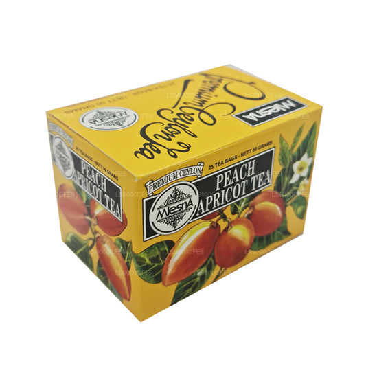 Mlesna Peach Apricot Tea 25 Tea Bags (50g)