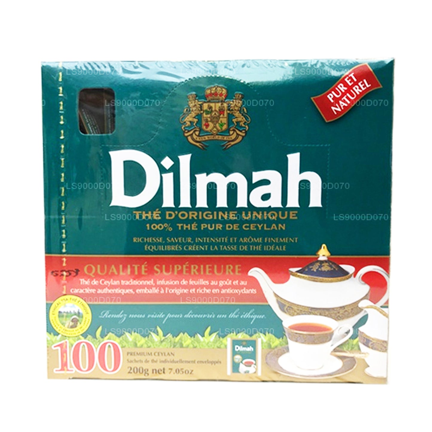 Dilmah Premiun Paper Envelope (100 Tea Bags)