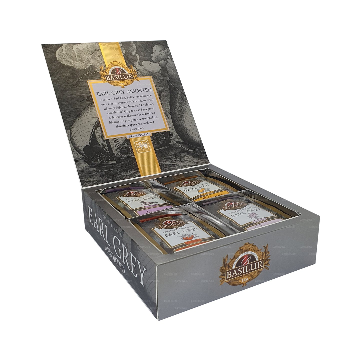 Basilur Earl Grey Collection Assorted (80g)