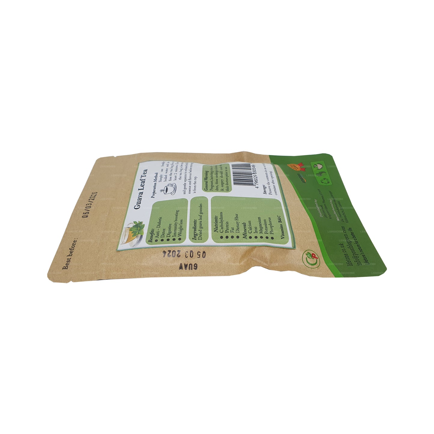 Lifetone Guava Leaf Tea (30g) 20 Tea Bags