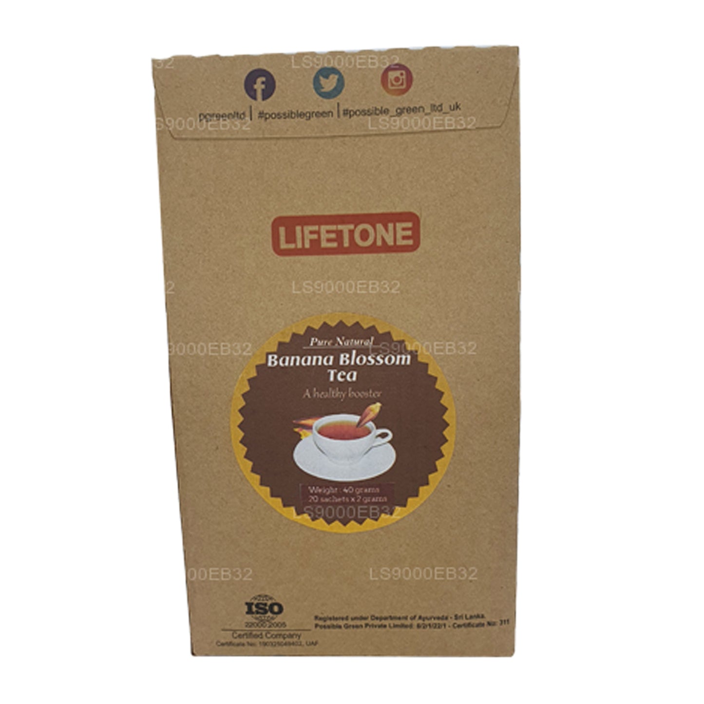 Lifetone Banana Blossom Tea (40g)