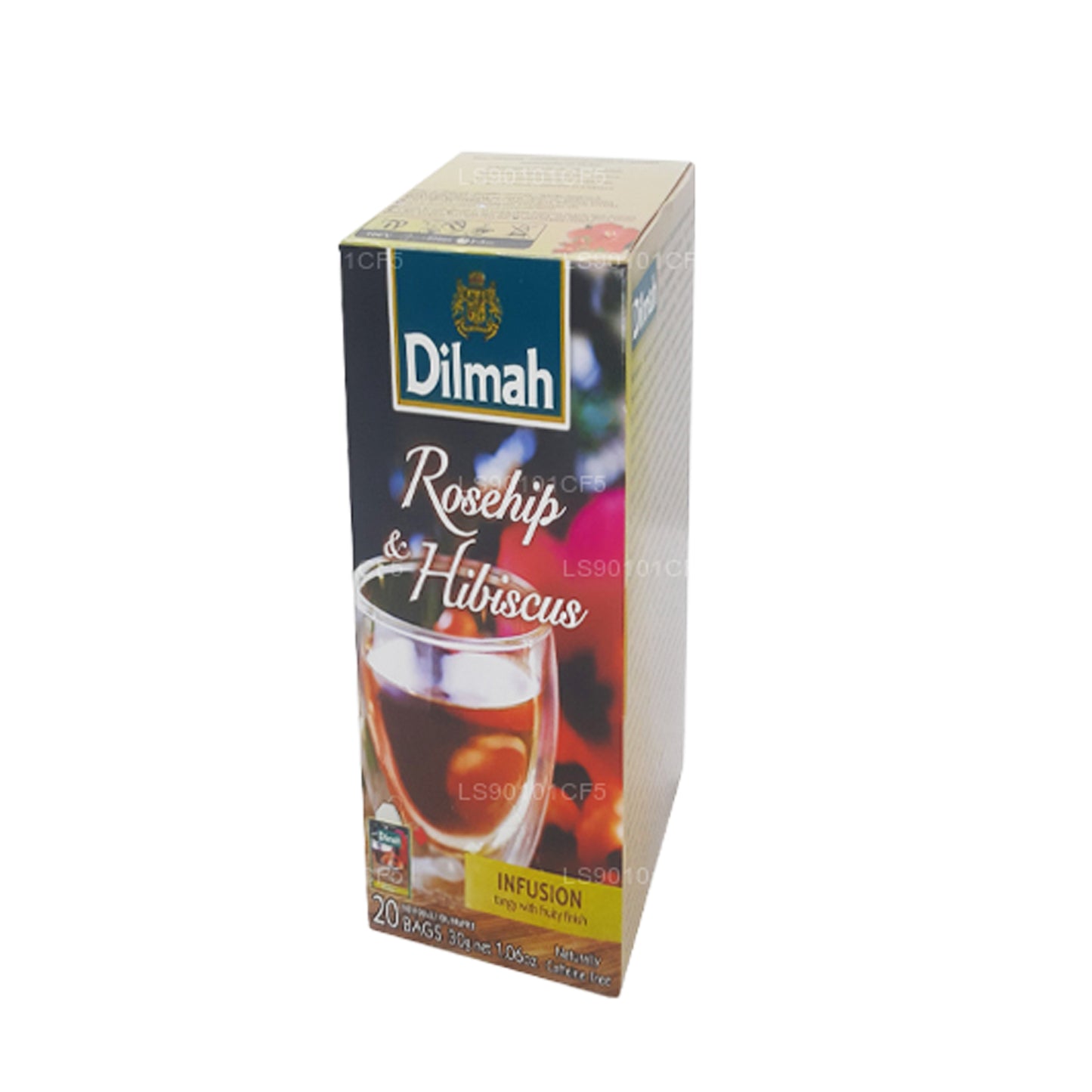 Dilmah Rosehip & Hibiscus Flavored Black Tea (30g)
