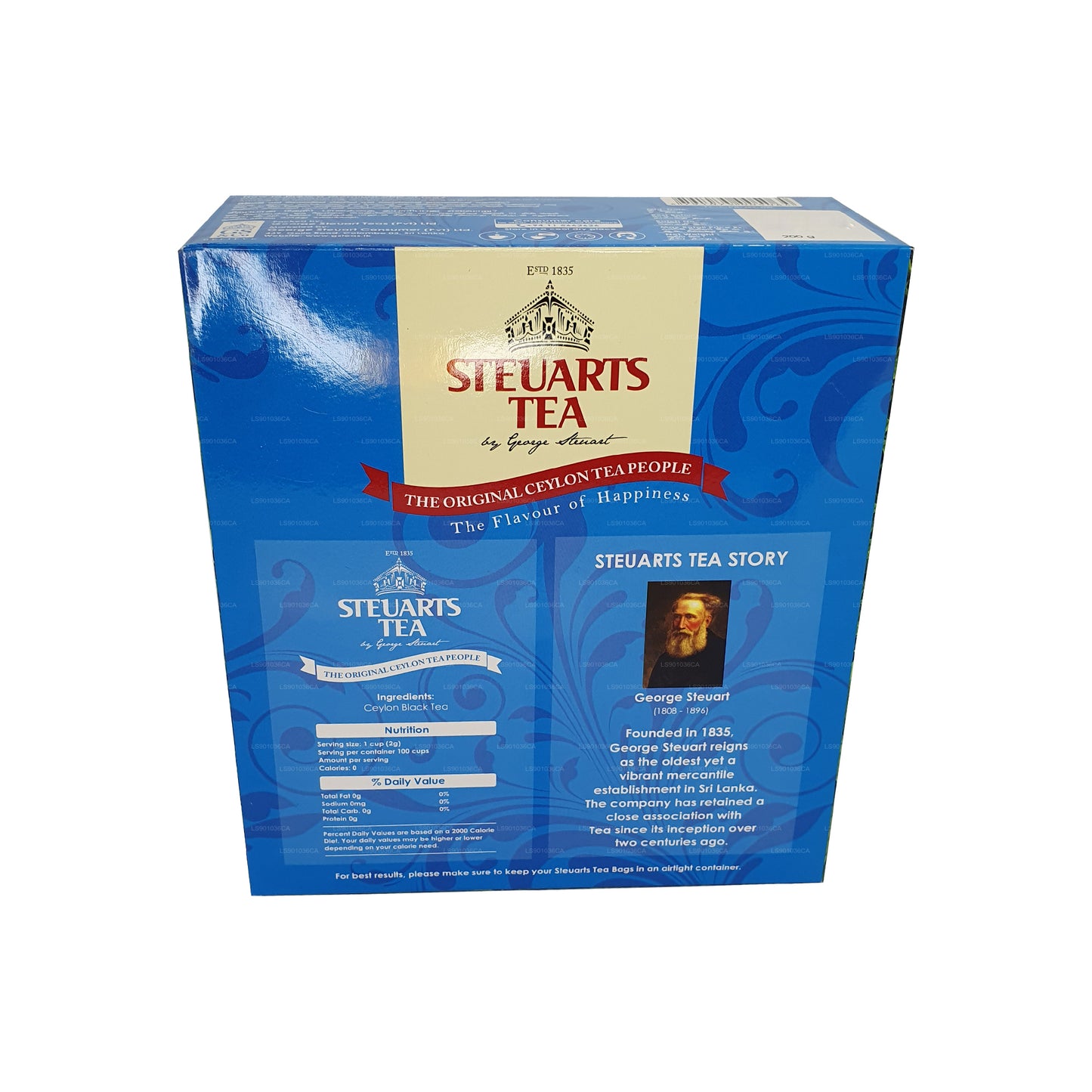 George Steuart Dimbula Tea (200g) 100 Tea Bags