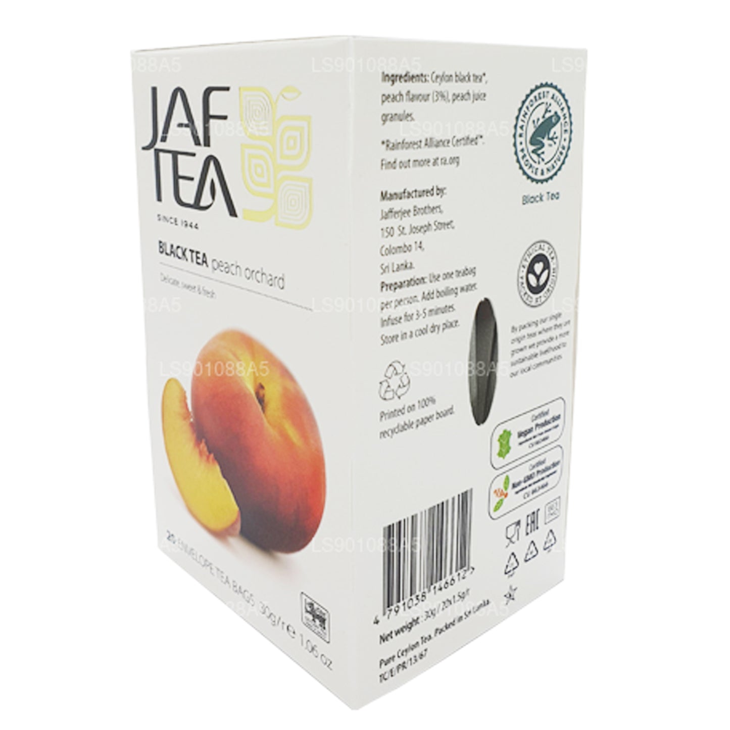 Jaf Tea Peach Orchard Black Tea (30g)