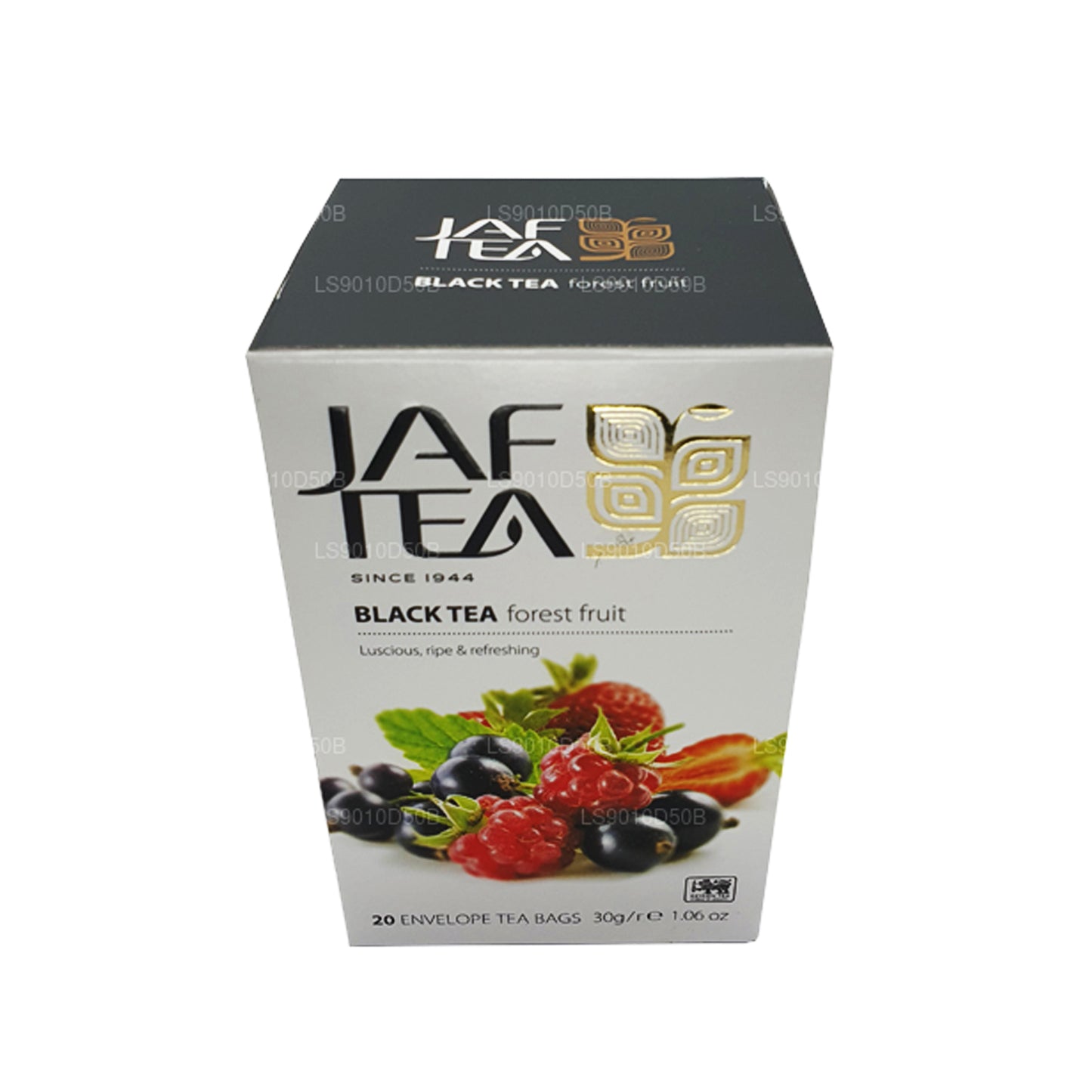 Jaf Tea Pure Fruits Collection Black Tea Forest Fruit Foil Envelop Tea Bags (30g)