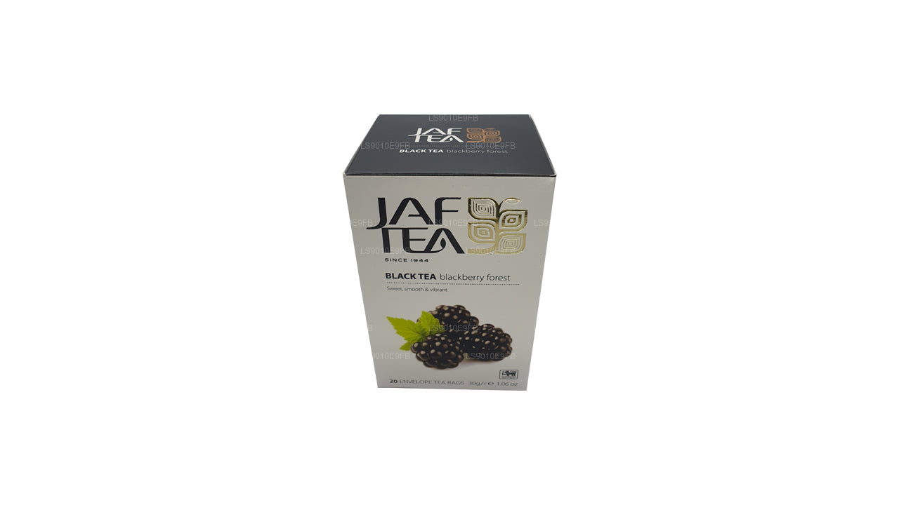 Jaf Tea Pure Fruits Collection Black Tea Blackberry Forest Foil Envelop Tea Bags (30g)