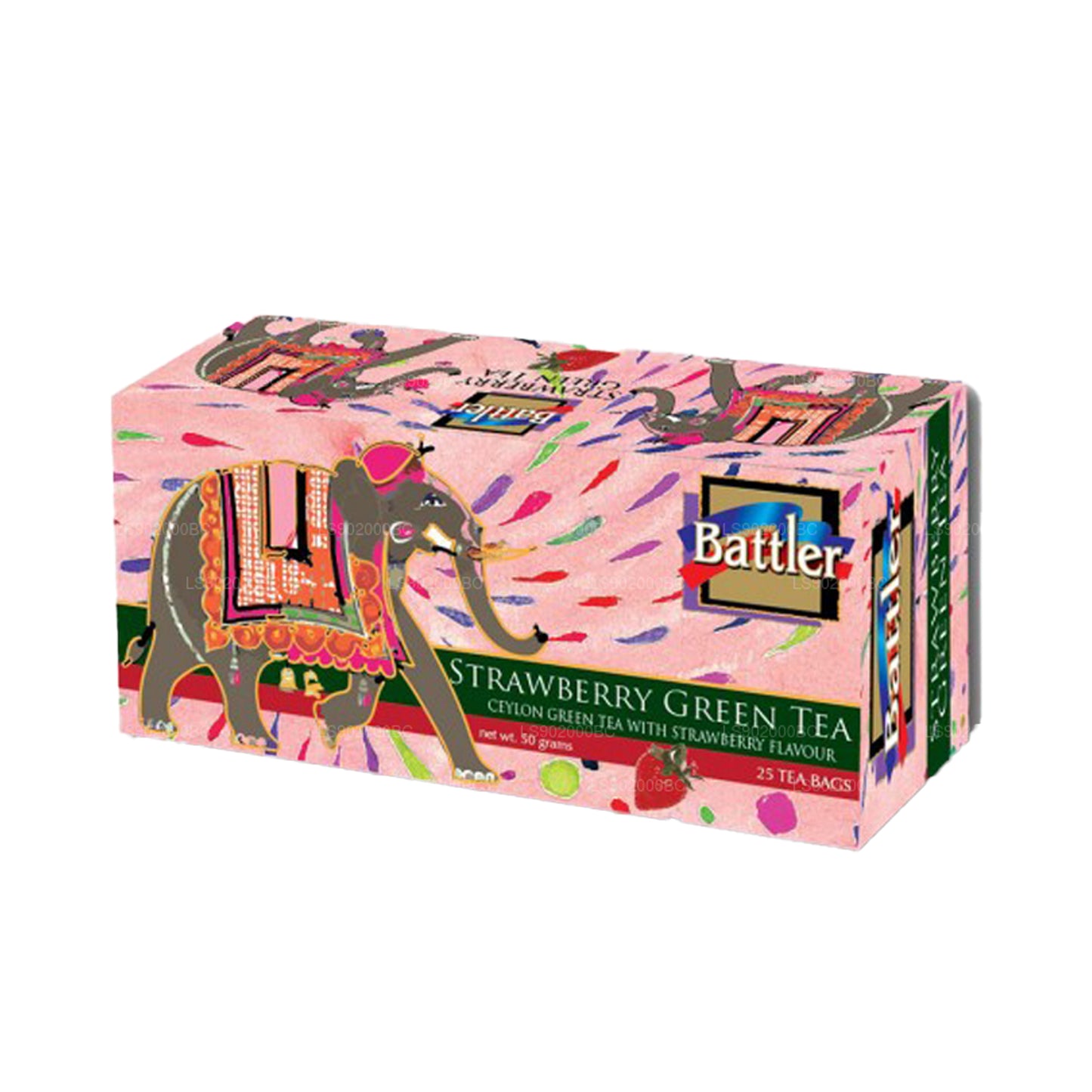 Battler Strawberry Green (25 Tea Bags)