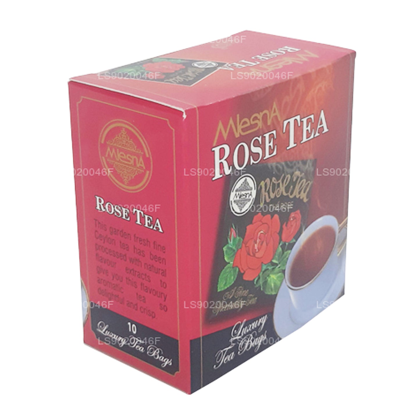 Mlesna Rose Tea (20g) 10 Luxury Tea Bags
