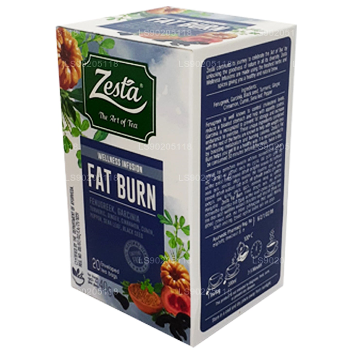 Zesta Fat Burn (40g) 20 Tea Bags